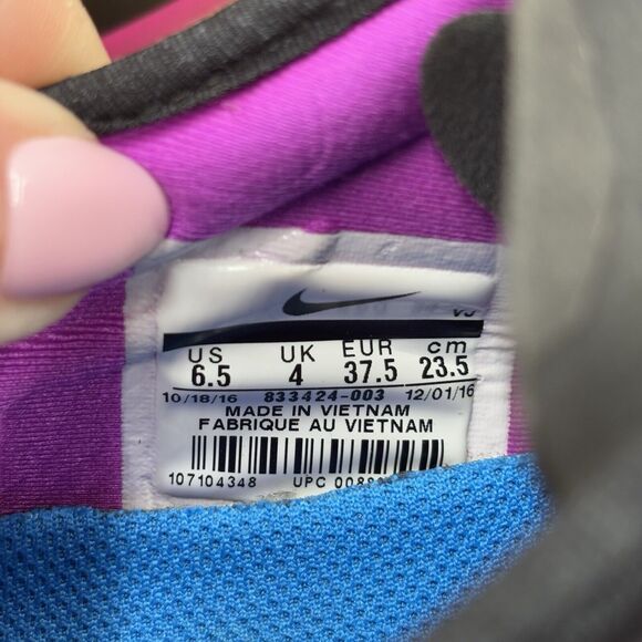 Nike Free TR 6 Women's Running Shoe Multi color Print Size 6.5 Sneakers - Picture 8 of 9